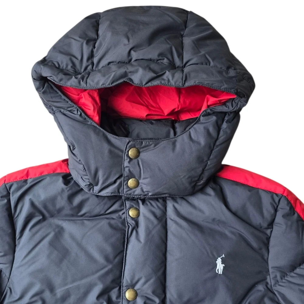 NEW Polo Ralph Lauren Hooded Duck Down Insulated Puffer Coat